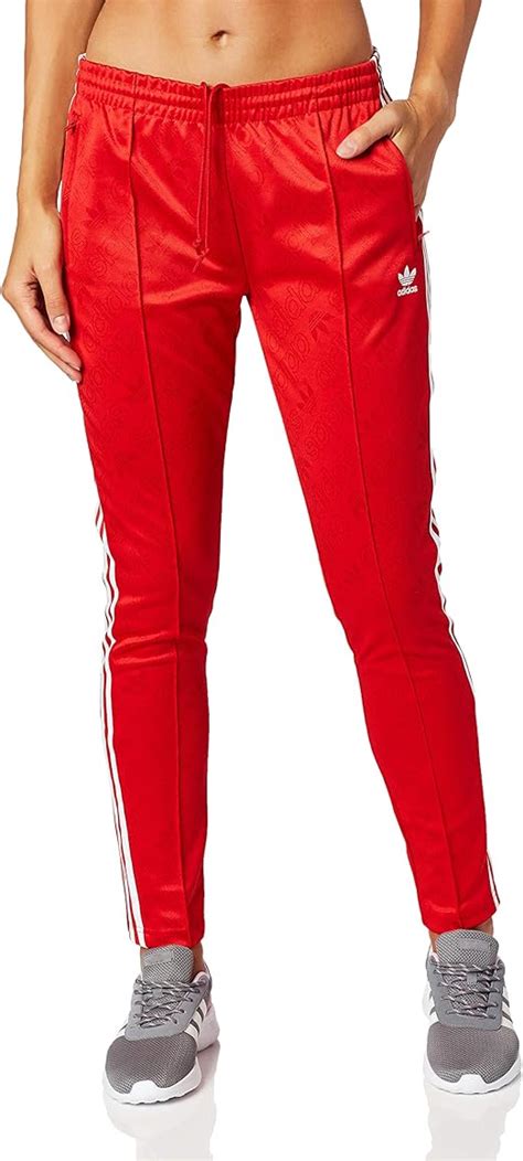 Rote adidas Originals Hosen für Damen online shoppen .